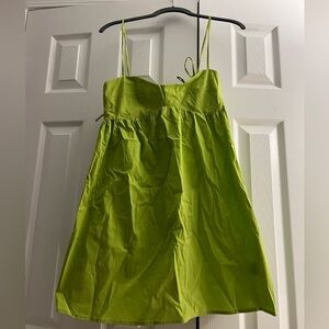 Ivy & Leo Green Babydoll Mini Dress